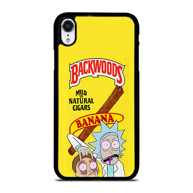BACKWOODS RICK AND MORTY YELLOW iPhone XR Case