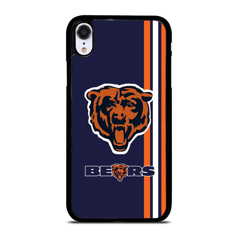 CHICAGO BEARS STRIPS ICON iPhone XR Case