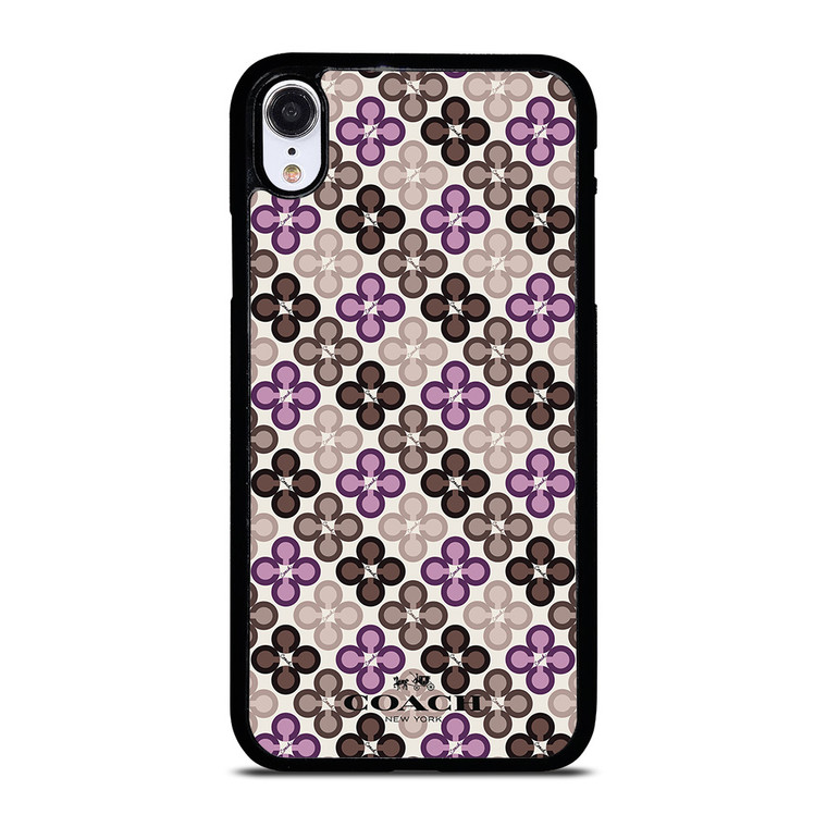 COACH NEW YORK DESIGN PATERN iPhone XR Case