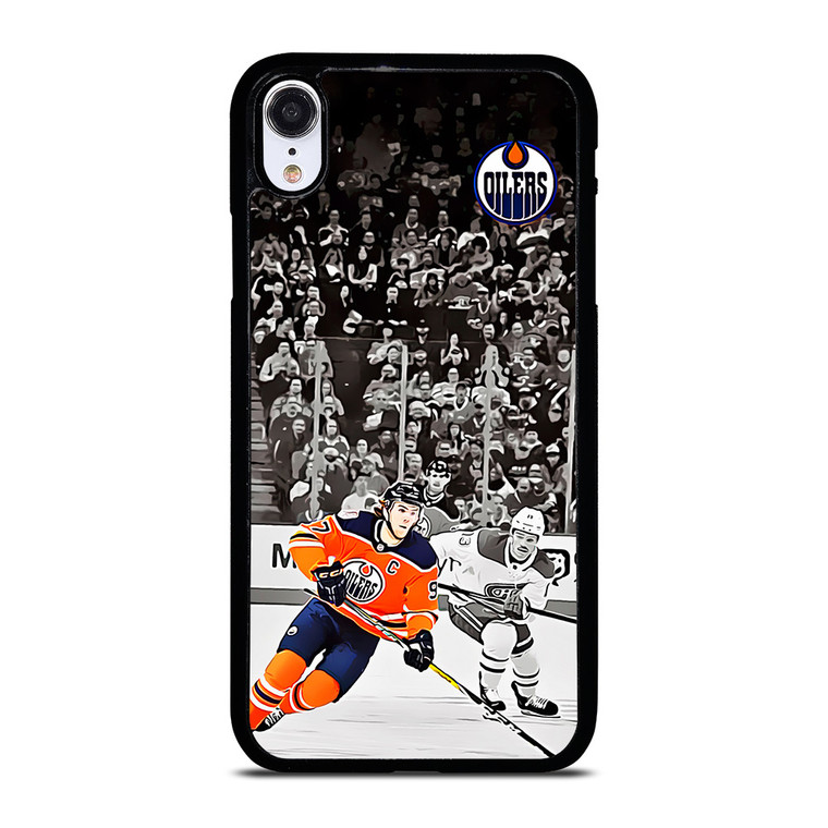 CONNOR MCDAVID HOCKEY OILERS LEAGUE iPhone XR Case