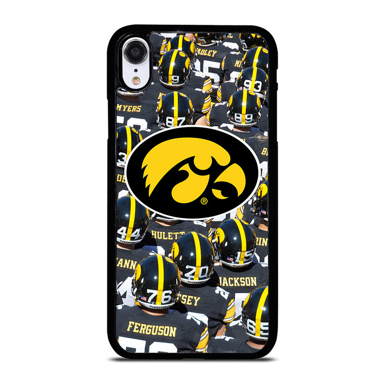 IOWA HAWKEYES COLLAGE FOOTBALL iPhone XR Case