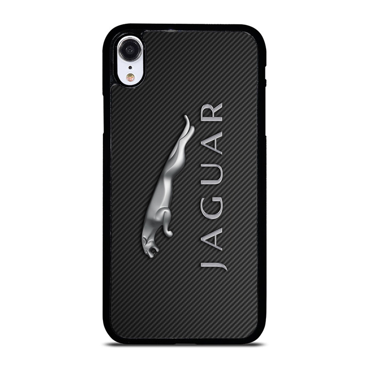 JAGUAR CAR LOGO CARBON iPhone XR Case