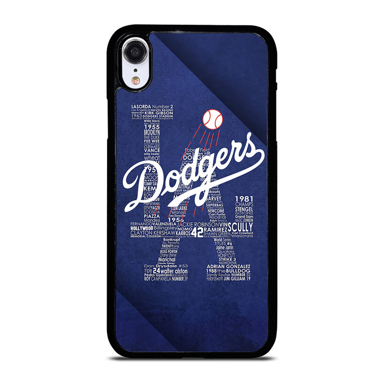 LA LOS ANGELES DODGERS LA iPhone XR Case