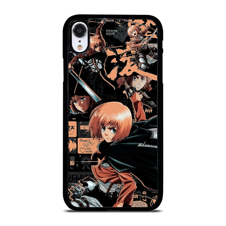 LEGION ATTACK ON TITAN ANIME iPhone XR Case