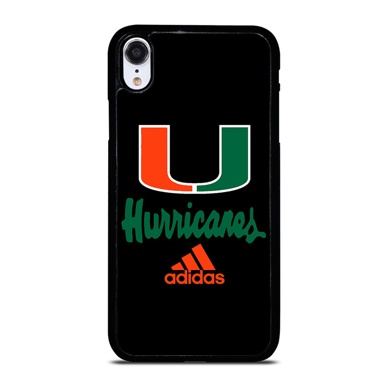 MIAMI HURRICANES ADIDAS iPhone XR Case