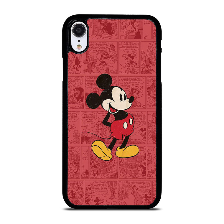 MICKEY MOUSE RETRO COMIC iPhone XR Case