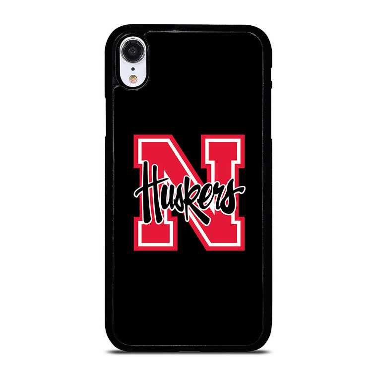 NEBRASKA HUSKERS UNIVERSITY FOOTBALL TEAM LOGO iPhone XR Case
