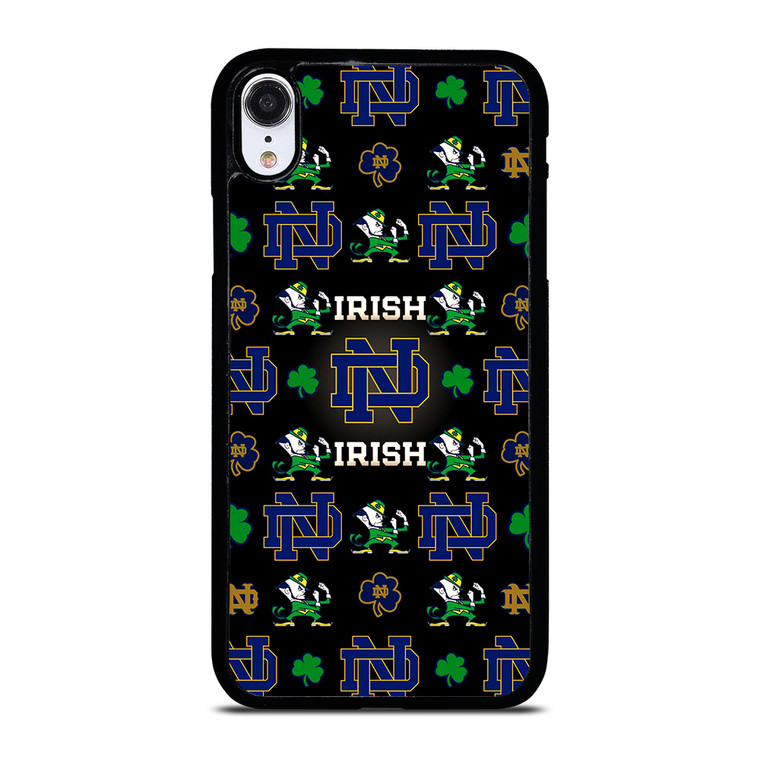 NOTRE DAME FIGHTING IRISH COLLAGE iPhone XR Case