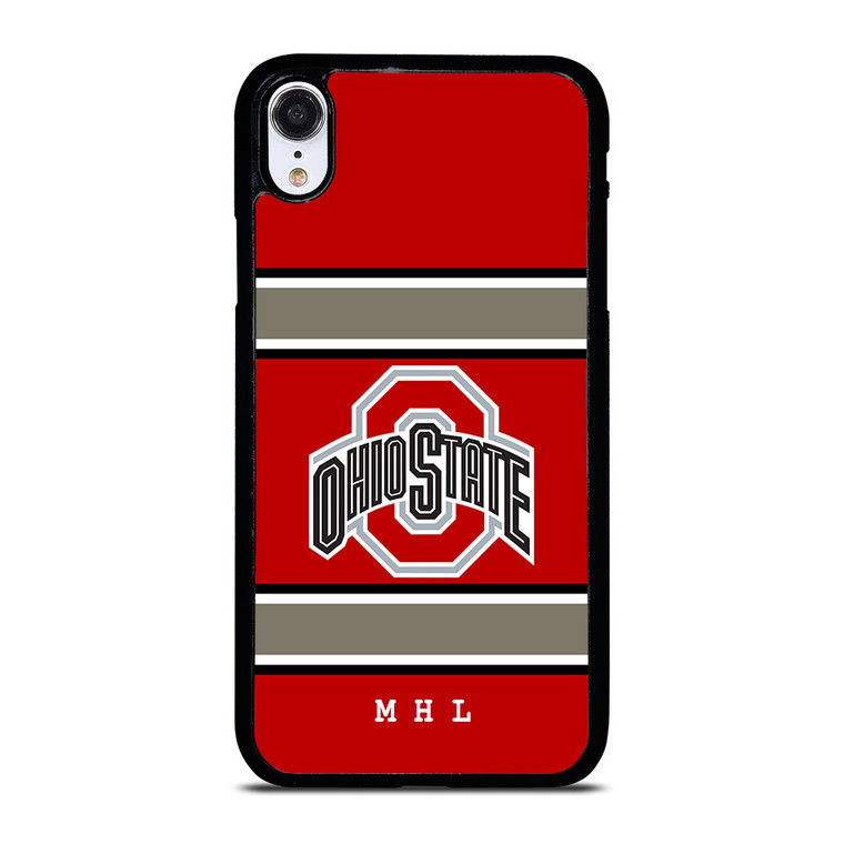 OHIO STATE BUCKEYES UNIVERSITY FOOTBALL LOGO iPhone XR Case
