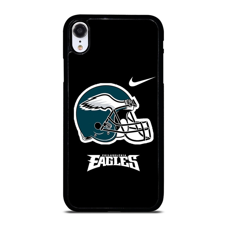 PHILADELPHIA EAGLES NIKE LOGO HELMET iPhone XR Case
