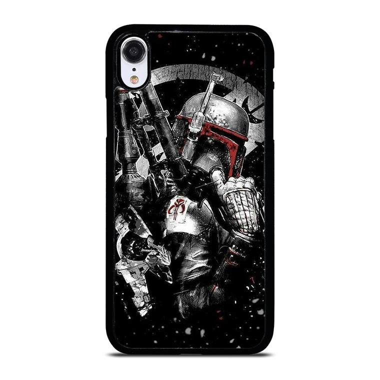 STAR WARS BOBA FETT ART iPhone XR Case