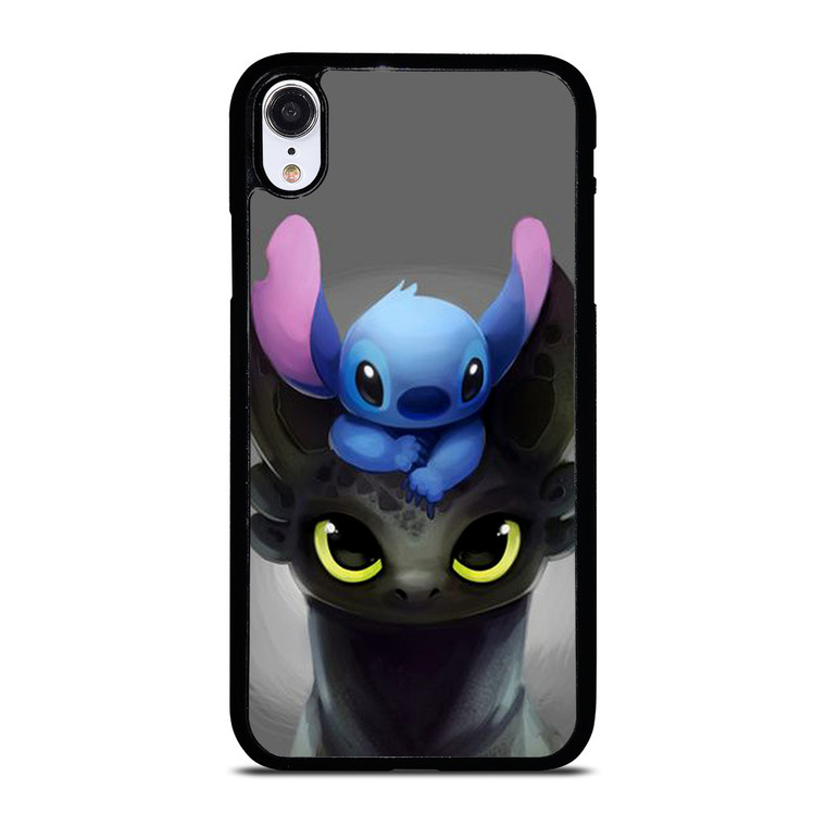 STITCH AND TOOTHLESS DRAGON iPhone XR Case