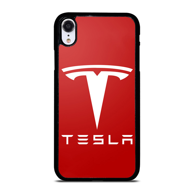 TESLA MOTORS RED LOGO iPhone XR Case
