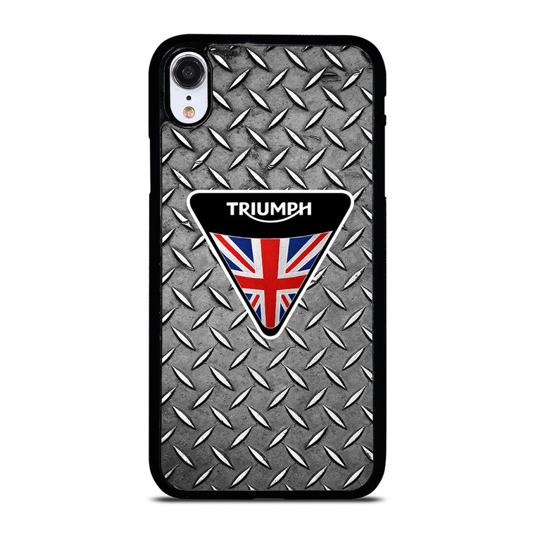 TRIUMPH MOTORCYCLE EMBLEM iPhone XR Case