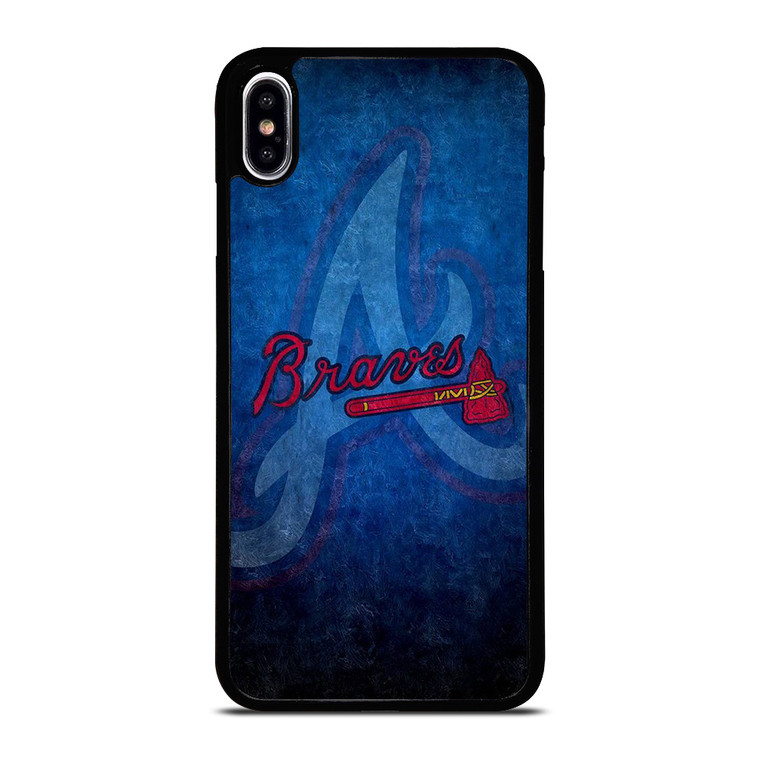 ATLANTA BRAVES A BASEBALL LOGO iPhone XS Max Case