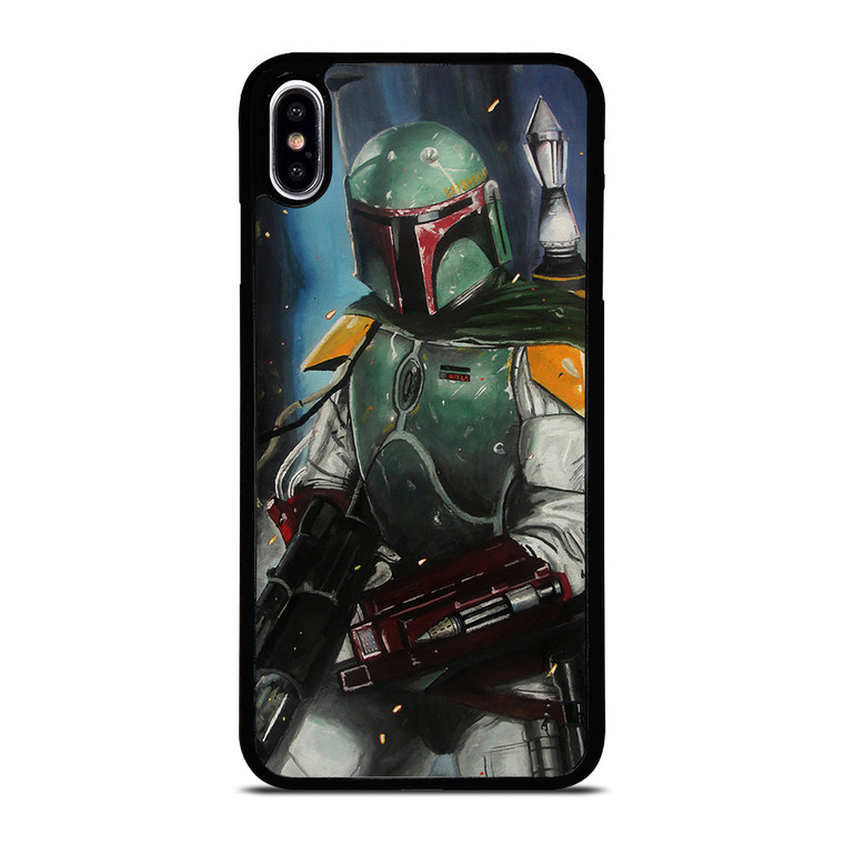 BOBA FETT STAR WARS ART iPhone XS Max Case