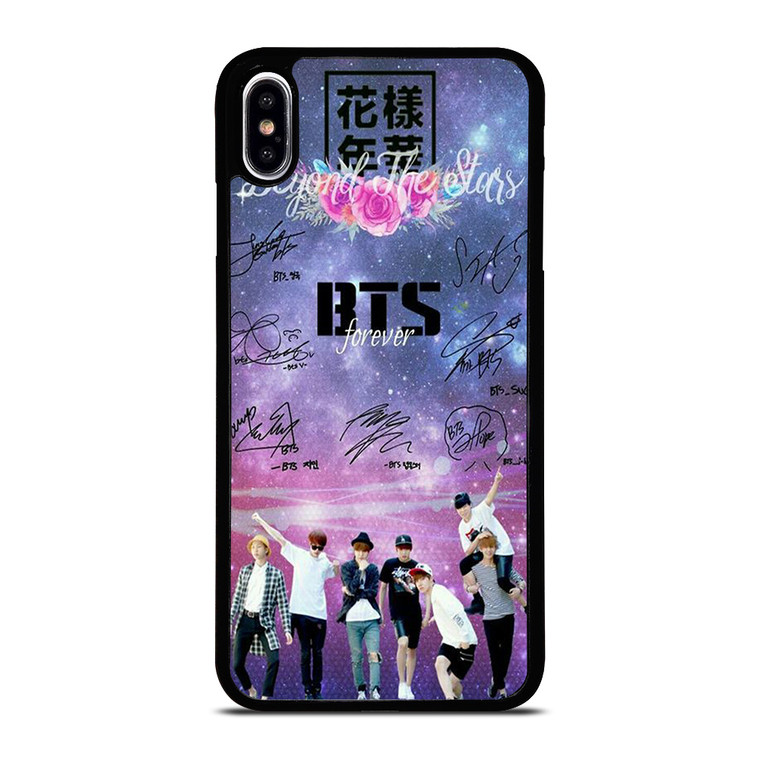 BTS VANGTAN BOYS KPOP SIGNATURE iPhone XS Max Case