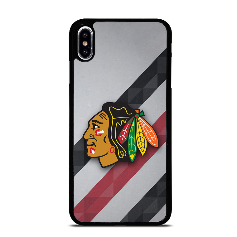 CHICAGO BLACK HAWKS NHL HOCKEY TEAM LOGO iPhone XS Max Case