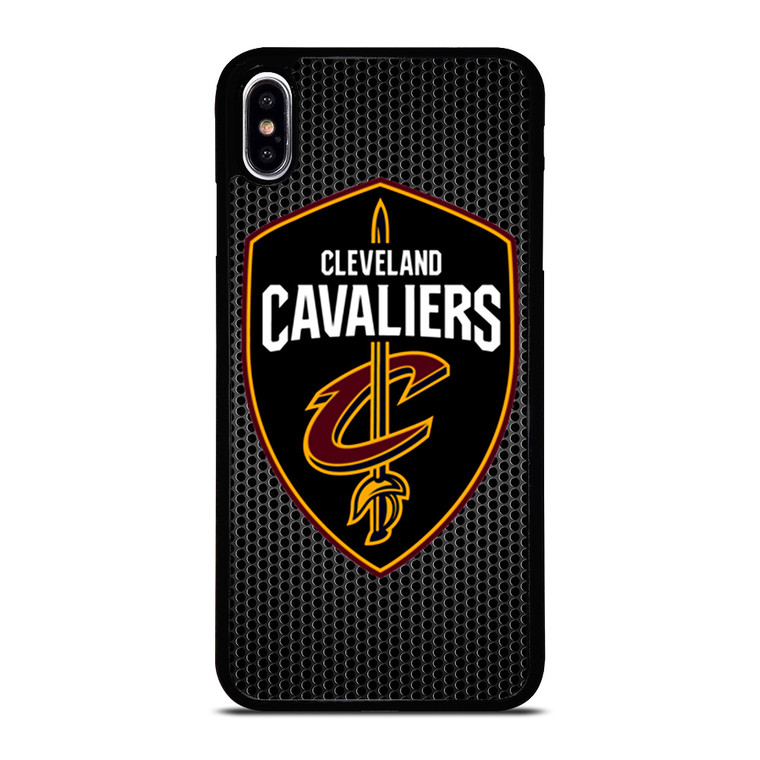 CLEVELAND CAVALIERS BASEBALL CARBON LOGO iPhone XS Max Case