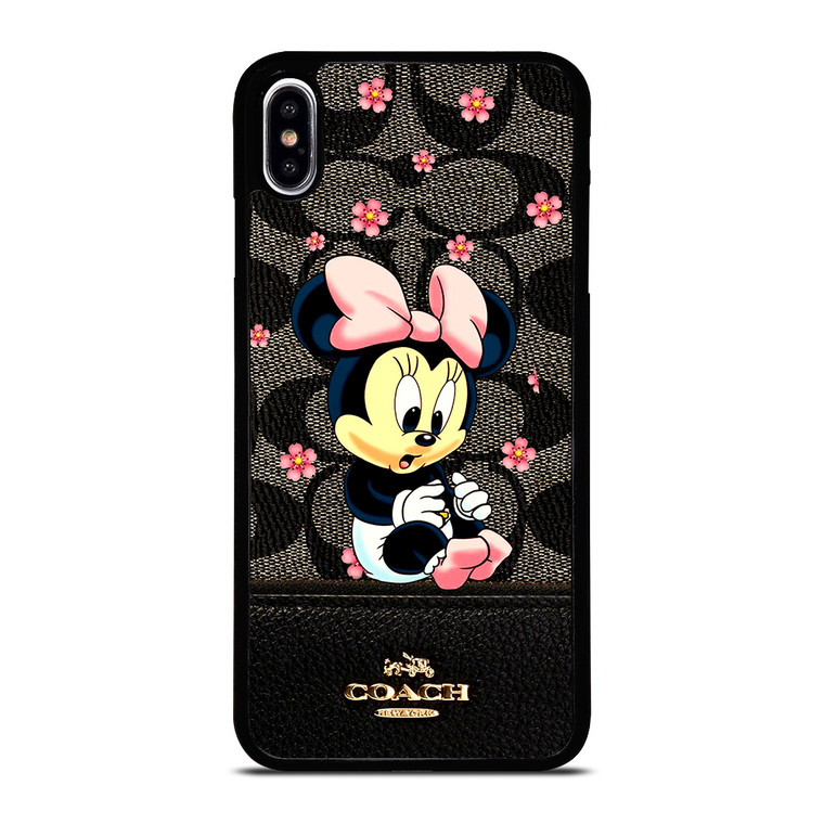 COACH NEW YORK LOGO BABY MINNIE MOUSE iPhone XS Max Case