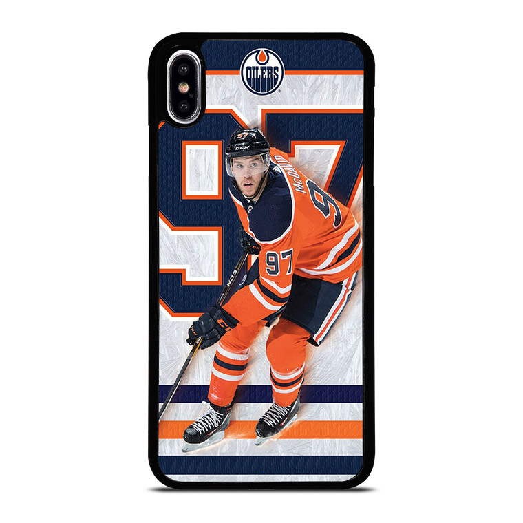 CONNOR MCDAVID EDMONTON OILER HOCKEY iPhone XS Max Case