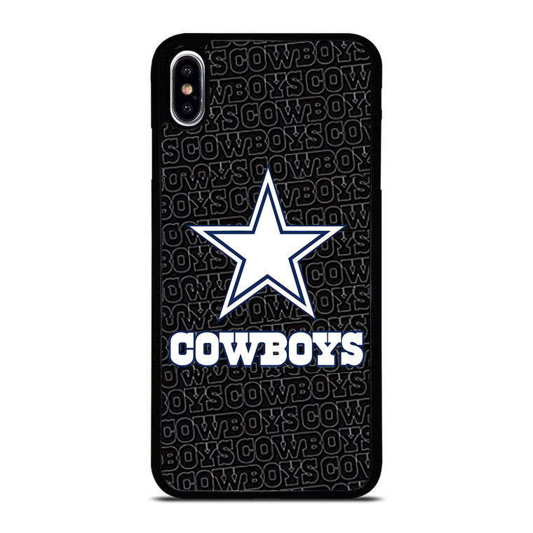 DALLAS COWBOYS FOOTBALL BLACK WALL iPhone XS Max Case