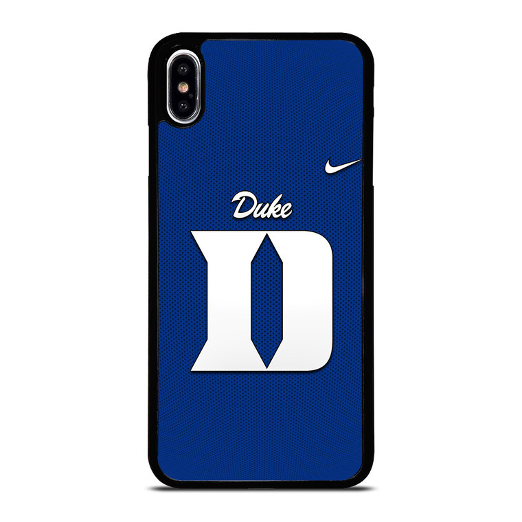 DUKE BLUE DEVILS LOGO BASKETBALL NIKE iPhone XS Max Case