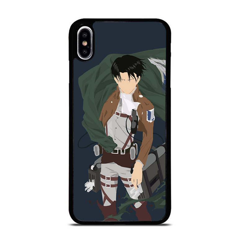 LEVI ACKERMAN ATTTACK ON TITAN ANIME ACT iPhone XS Max Case