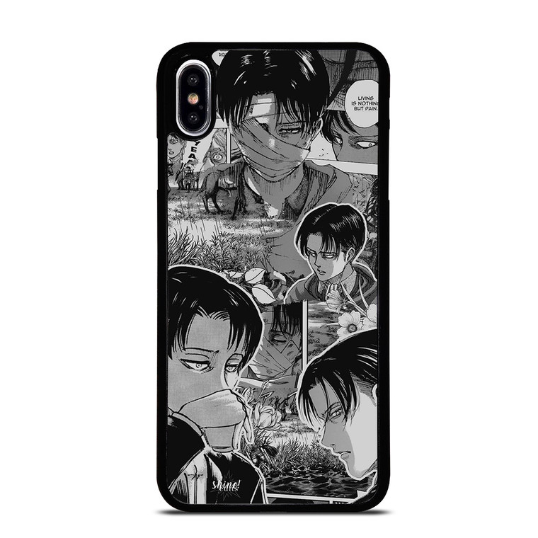 LEVI ACKERMAN ATTTACK ON TITAN MANGA iPhone XS Max Case