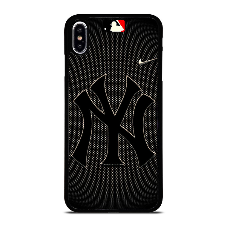 NEW YORK YANKEES BASEBALL MLB BLACK iPhone XS Max Case