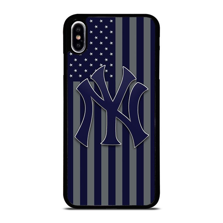NEW YORK YANKEES USA FLAG ICON iPhone XS Max Case