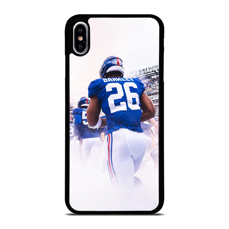 NY NEW YORK GIANTS SAQUON BARKLEY BACK SIDE iPhone XS Max Case