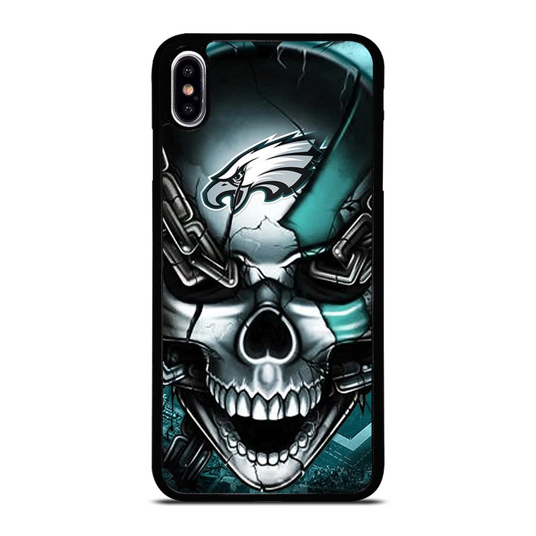 PHILADELPHIA EAGLES SKULL LOGO iPhone XS Max Case