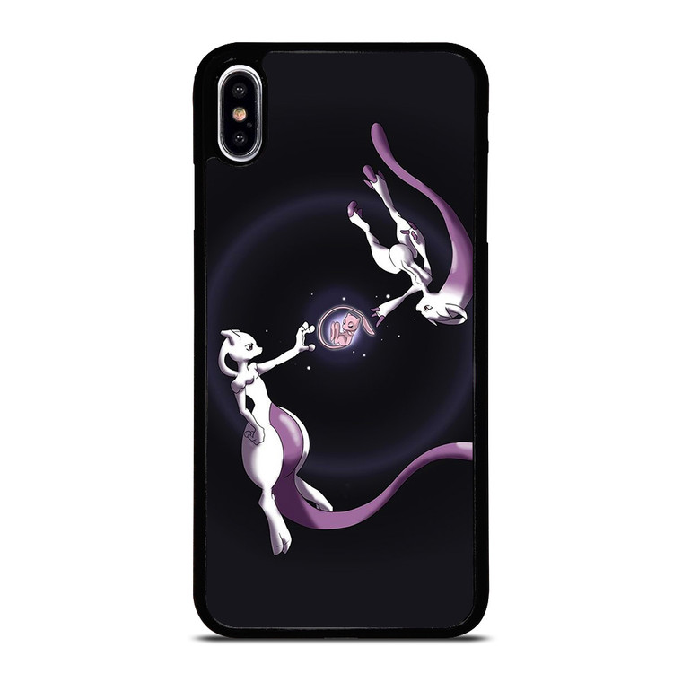 POKEMON MEWTWO MEW ART iPhone XS Max Case