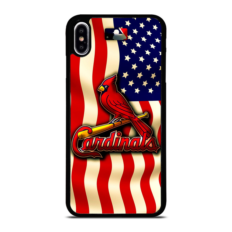 ST LOUIS CARDINALS MLB FLAG iPhone XS Max Case