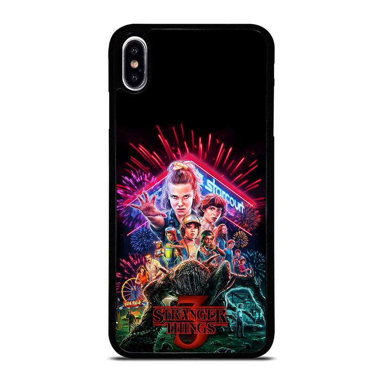 STRANGER THINGS 3 SERIES iPhone XS Max Case