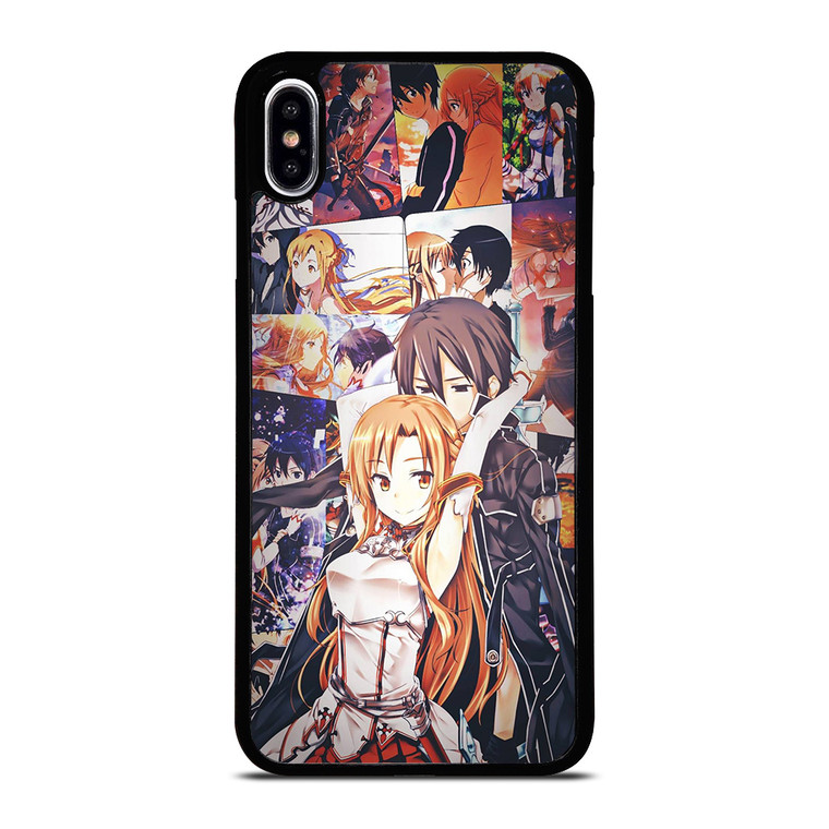 SWORD ART ONLINE KIRITO AND ASUNA LOVE iPhone XS Max Case