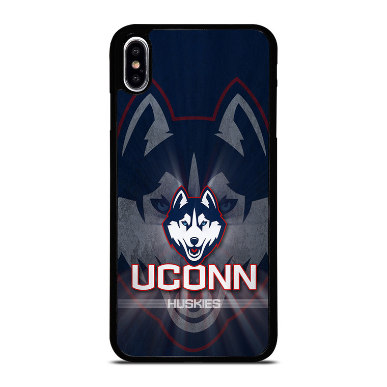 UCONN HUSKIES CONNECTICUT UNIVERSITY BASKETBALL iPhone XS Max Case