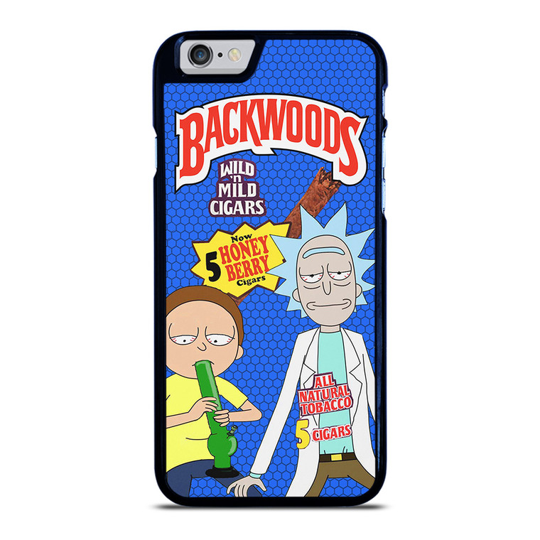 BACKWOODS RICK AND MORTY BLUE iPhone 6 / 6S Case
