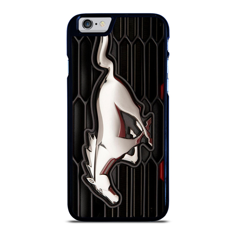 FORD MUSTANG SILVER GT LOGO iPhone 6 / 6S Case
