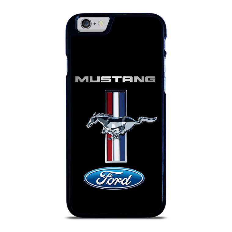 FORD MUSTANG STRIPS EMBLEM iPhone 6 / 6S Case