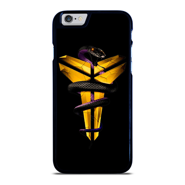 KOBE BRYANT BLACK MAMBA YELLOW iPhone 6 / 6S Case