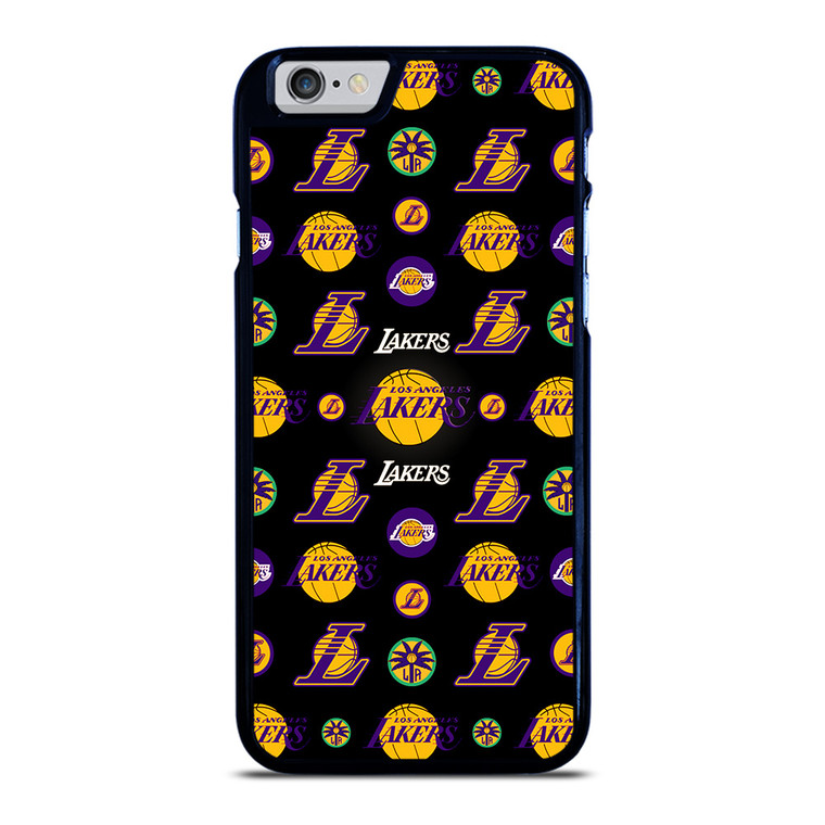 LA LAKERS NBA COLLAGE iPhone 6 / 6S Case