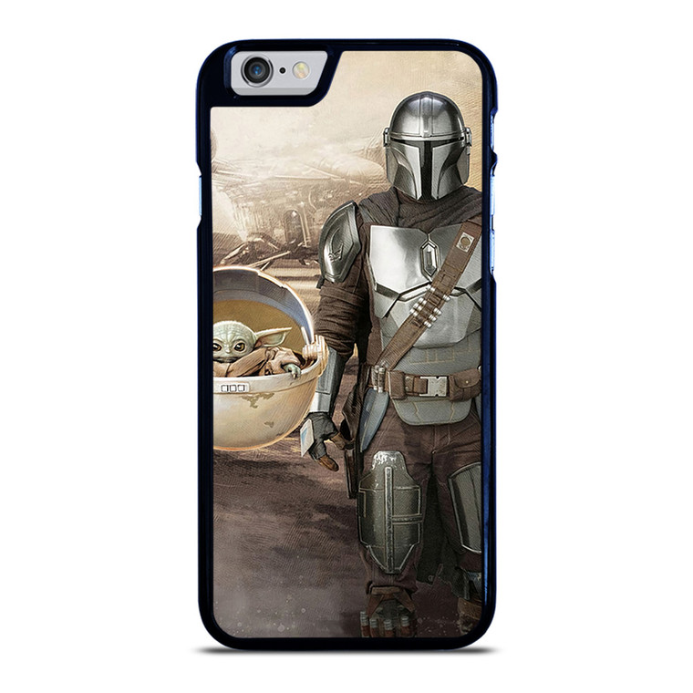 MANDALORIAN AND BABY YODA STAR WARS iPhone 6 / 6S Case