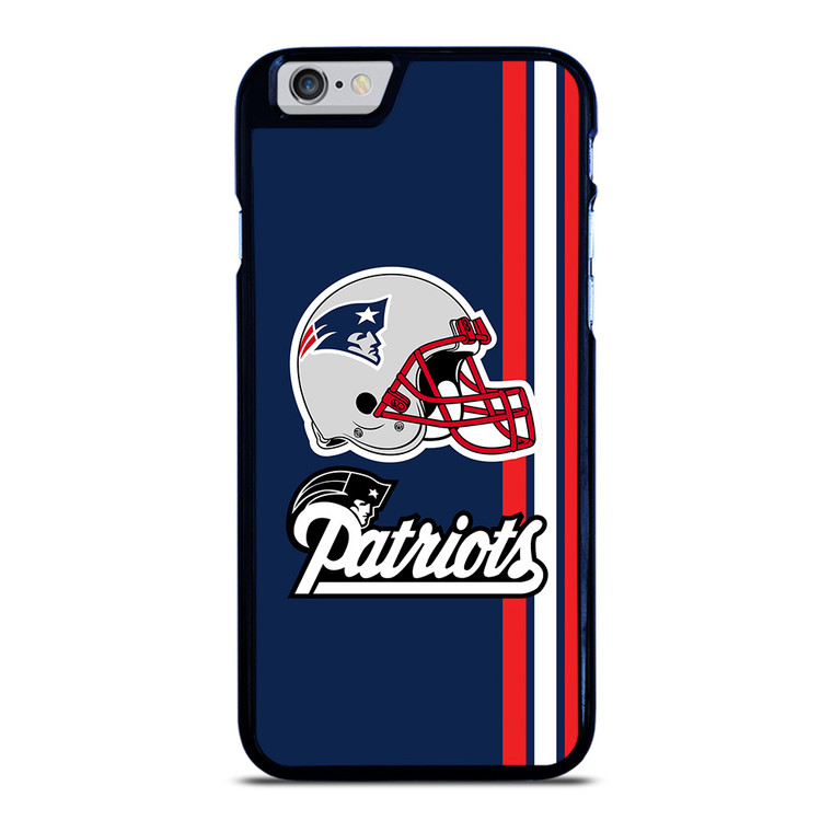 NEW ENGLAND PATRIOTS STRIPS HELMET iPhone 6 / 6S Case