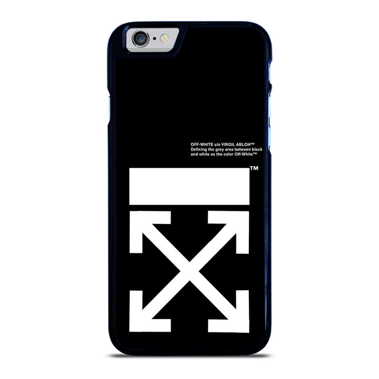 OFF WHITE BLACK WHITE iPhone 6 / 6S Case OFF WHITE BLACK WHITE iPhone 6 / 6S Case