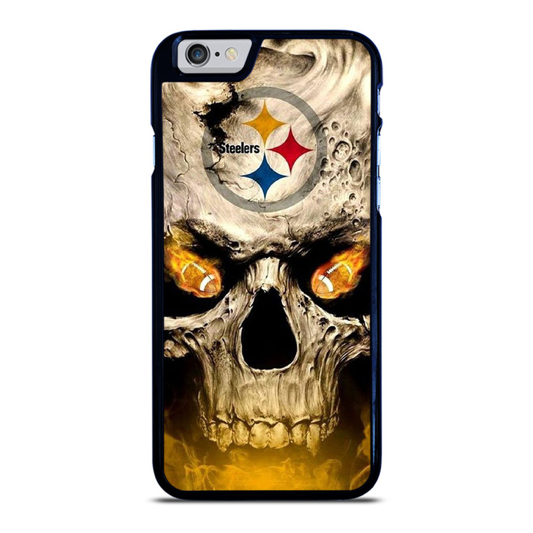 PITTSBURGH STEELERS FOOTBALL SKULL iPhone 6 / 6S Case