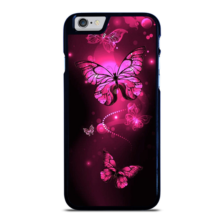PURPLE BITTERFLY PINK iPhone 6 / 6S Case