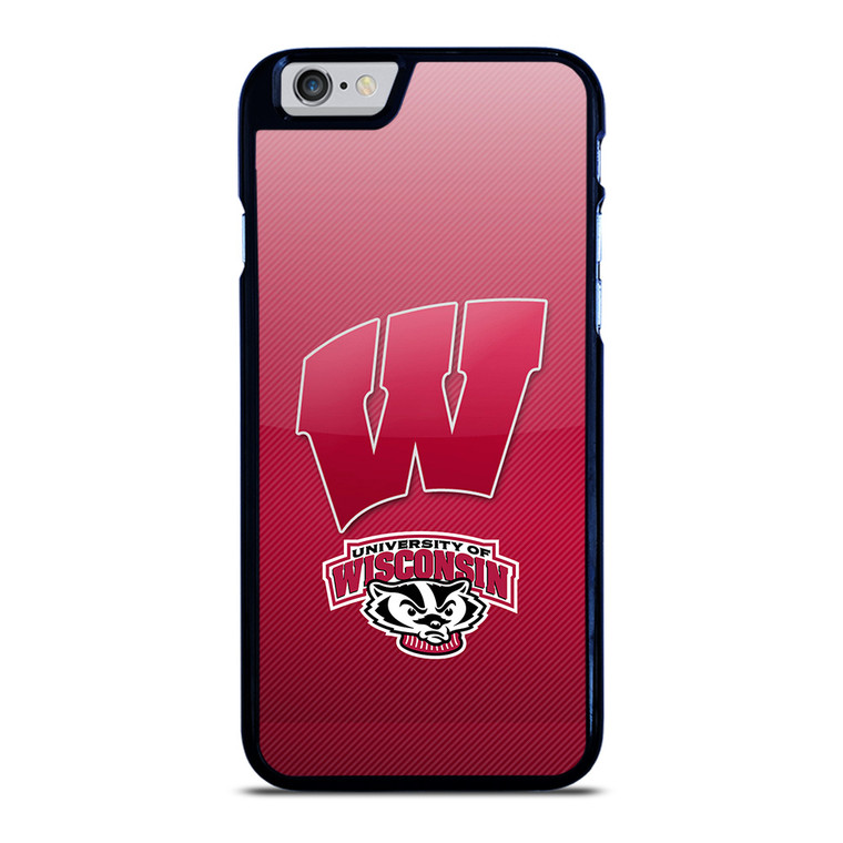 WISCONSIN BADGER LOGO UNIVERSITY FOOTBALL TEAM iPhone 6 / 6S Case WISCONSIN BADGER LOGO UNIVERSITY FOOTBALL TEAM iPhone 6 / 6S Case