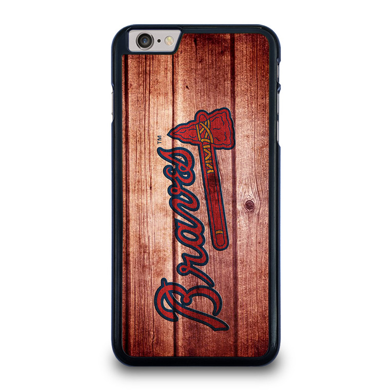 ATLANTA BRAVES BASEBALL WOOD iPhone 6 / 6S Plus Case